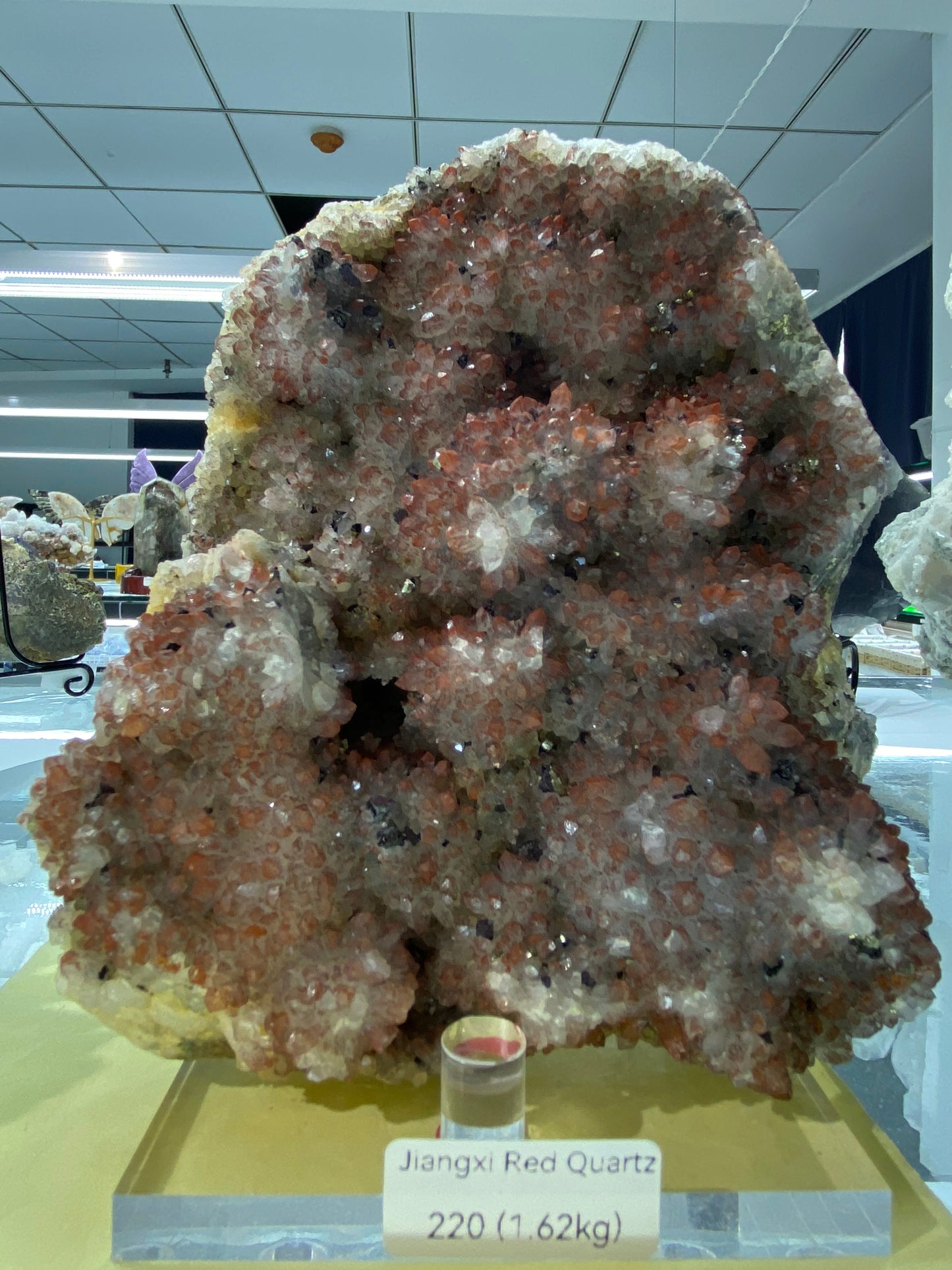 Jiangxi Red Quartz Raw