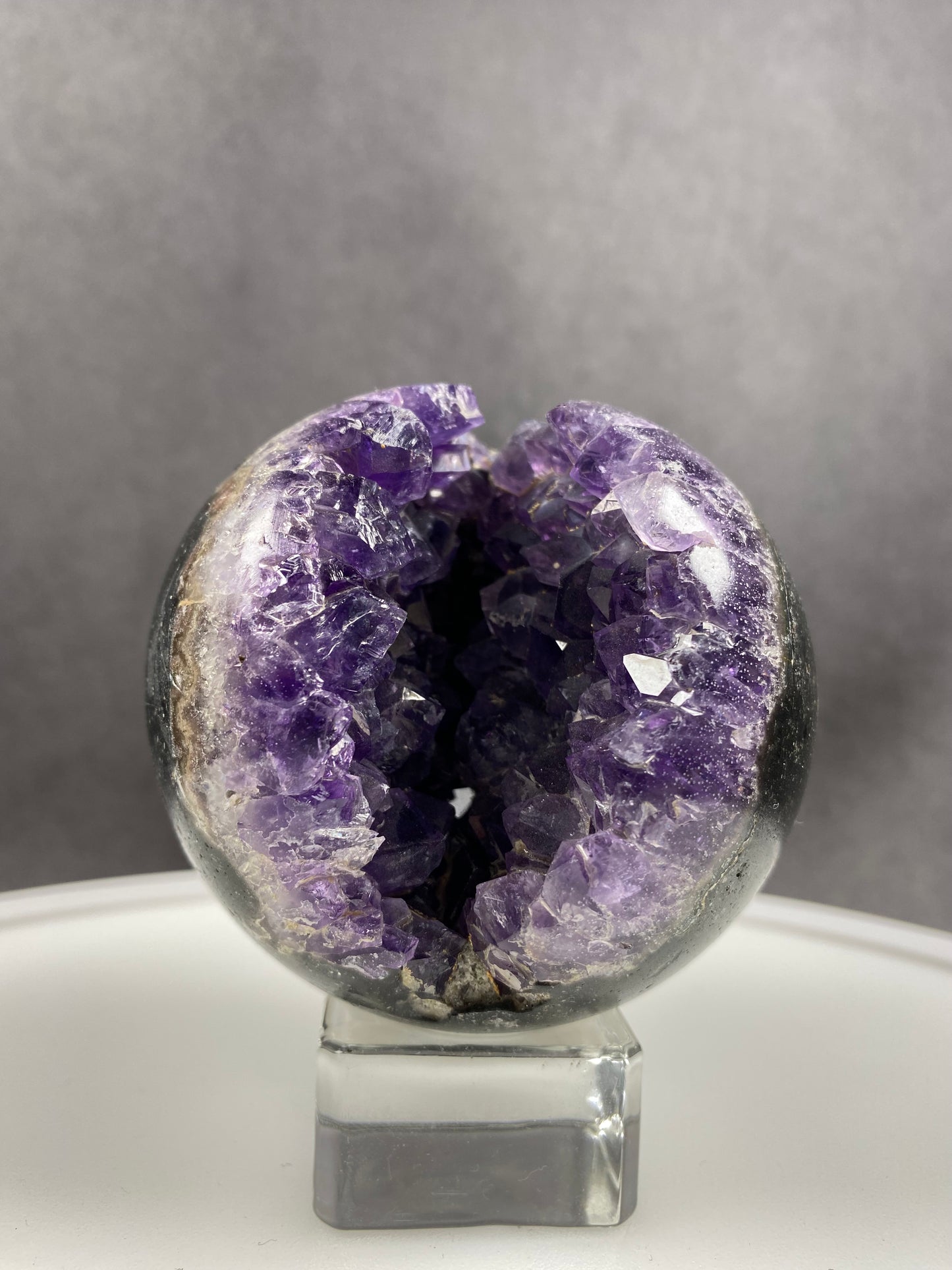 Druzy Amethyst Sphere