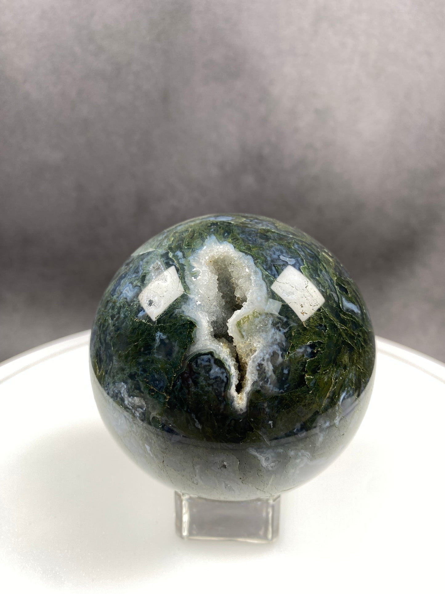 Moss Agate Sphere