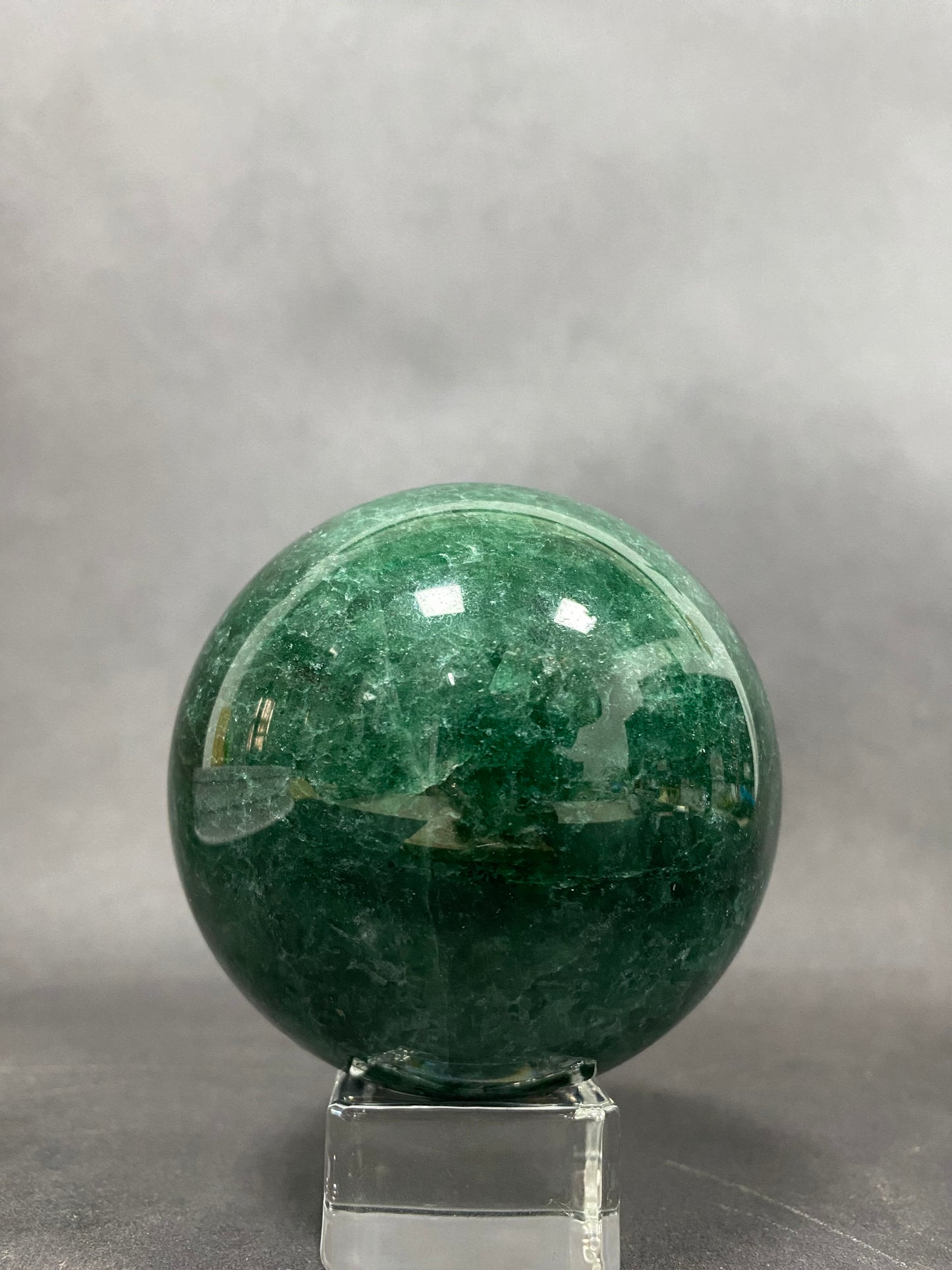 Green Strawberry Quartz Sphere