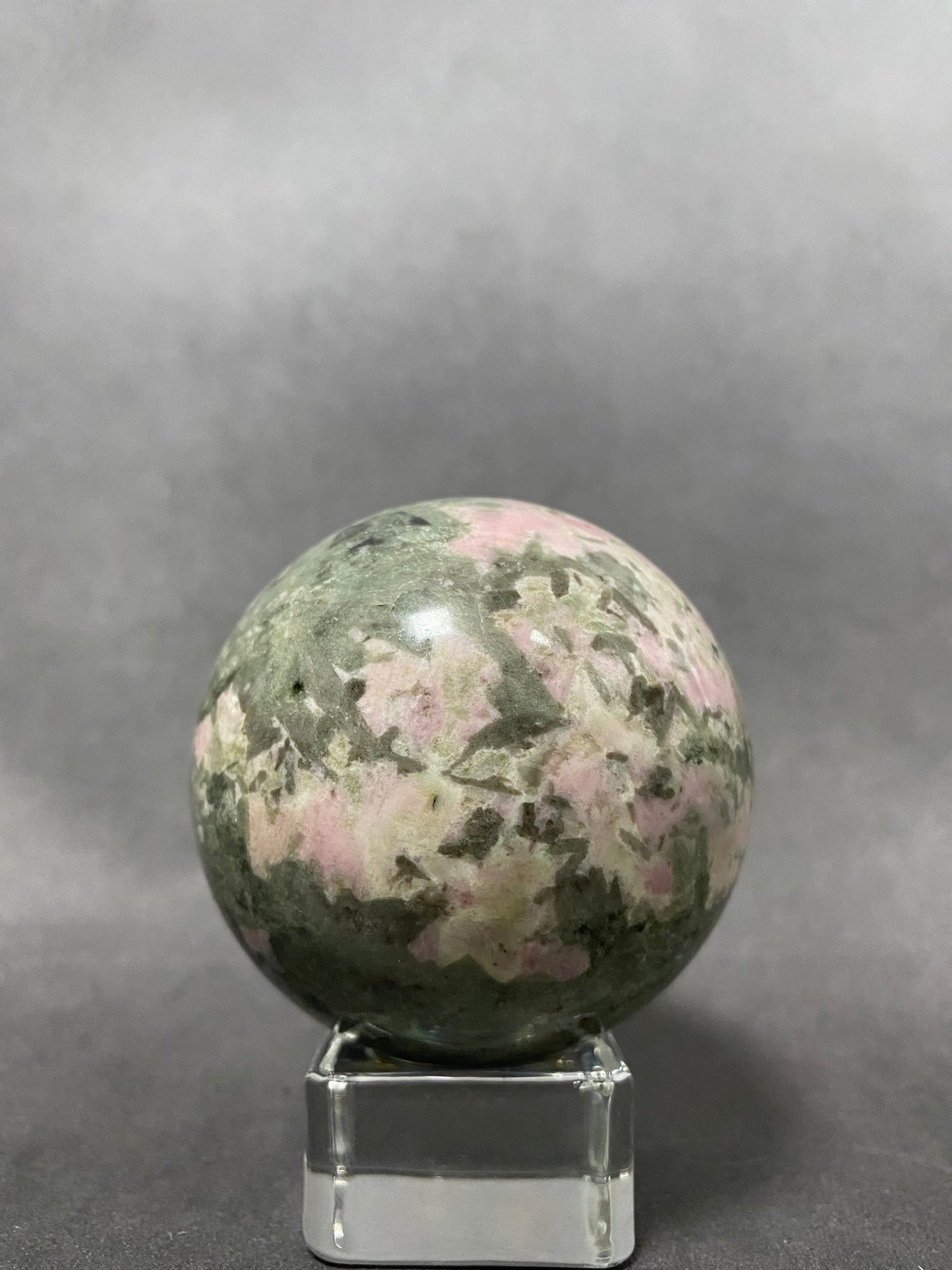 Pink Opal & Mica Sphere