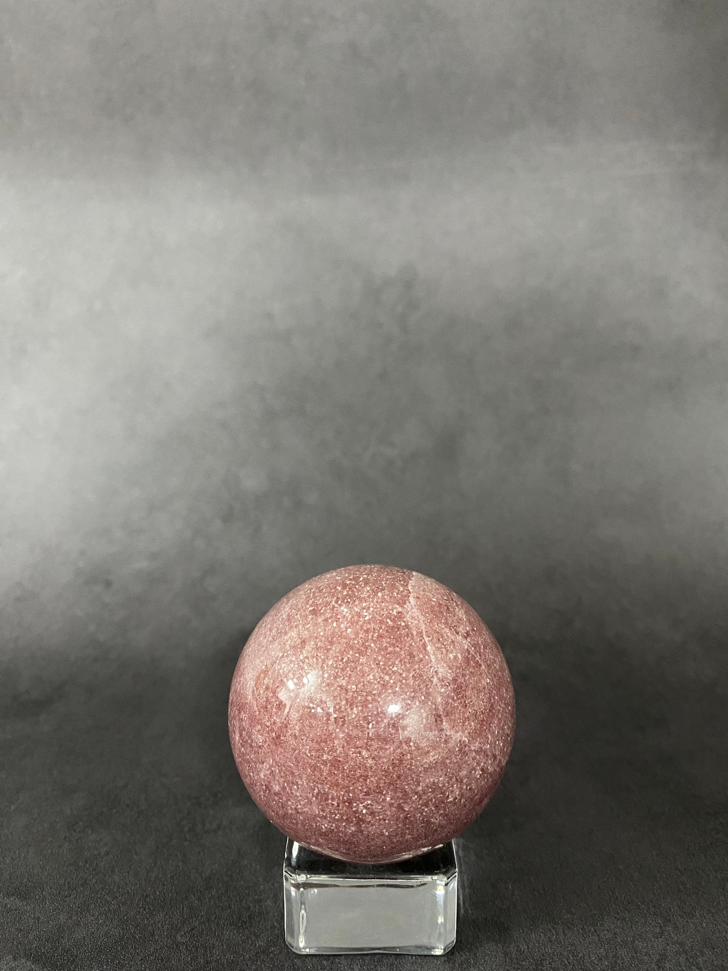 Pink Strawberry Quartz Sphere