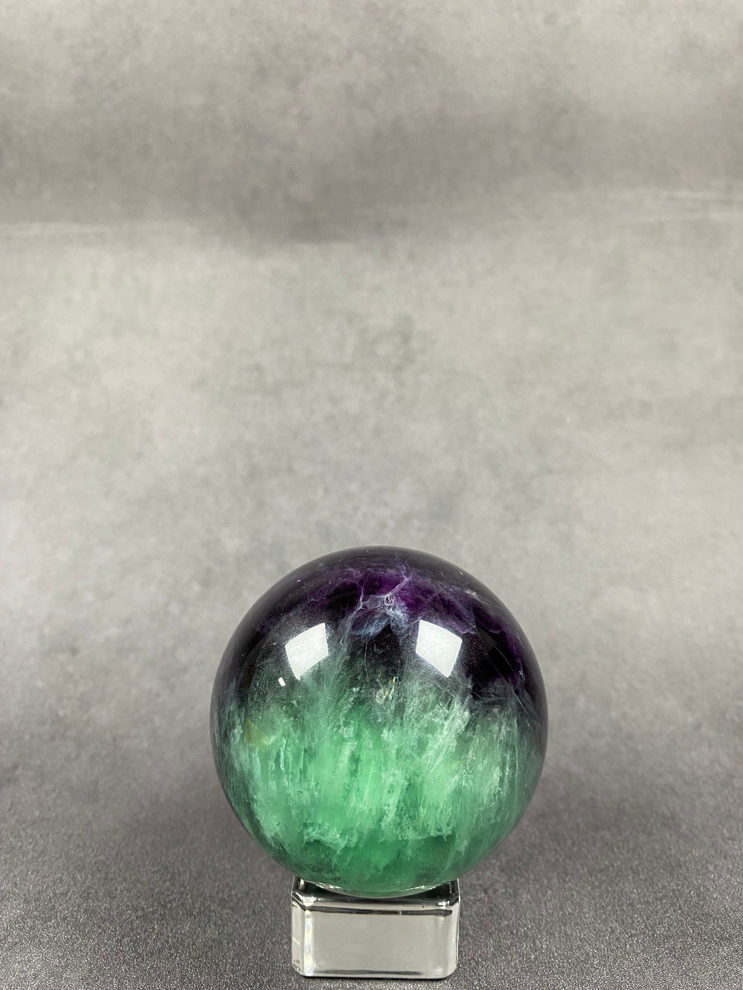 Watermelon Fluorite Sphere