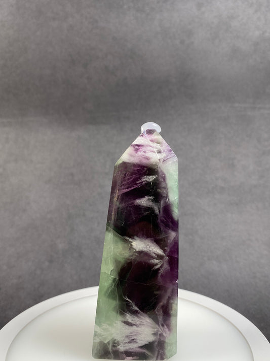 Feather Fluorite Tower