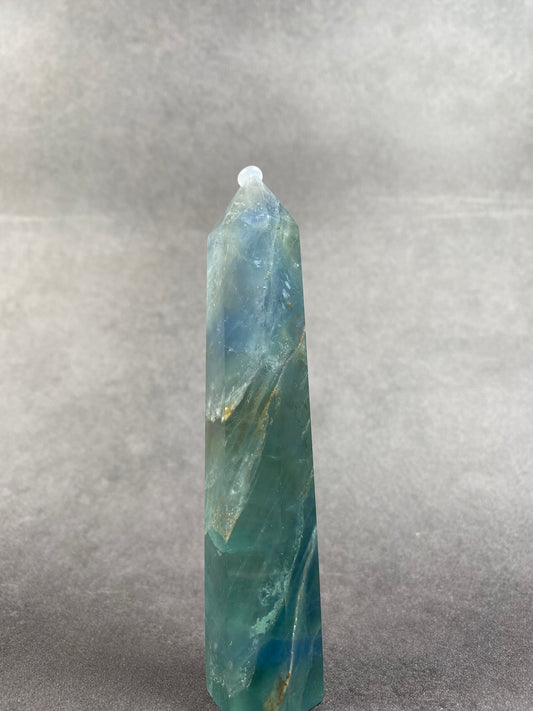 Blue Fluorite Tower