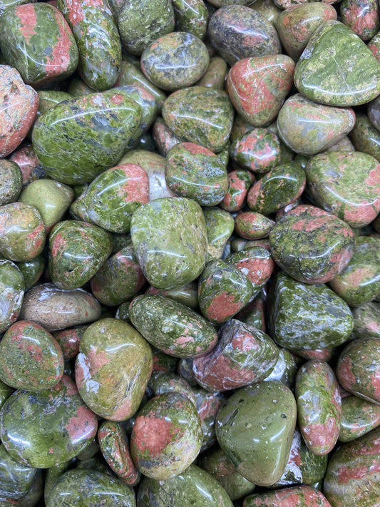 Tumbled Unakite