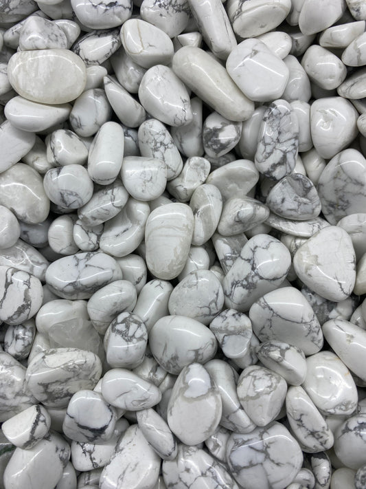 Tumbled White Howlite