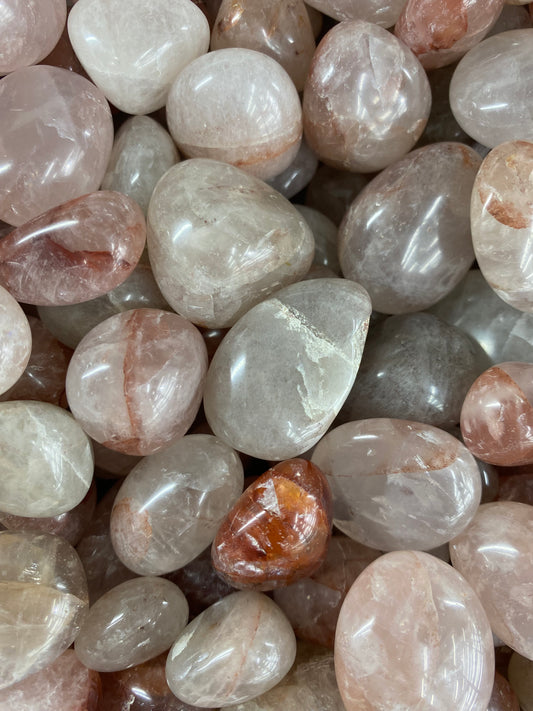 Tumbled Fire Quartz