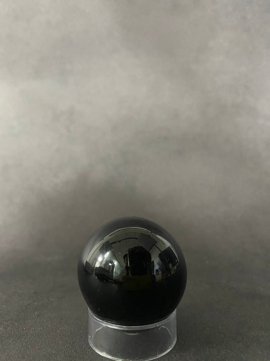 Black Rainbow Obsidian Sphere