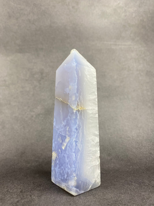 Blue Lace Agate Tower