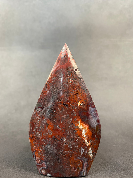 Mexican Agate Tear Drop