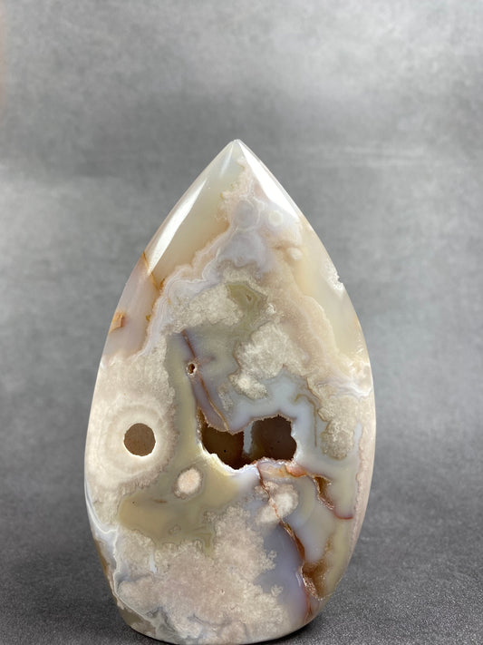 Druzy Agate Tear Drop