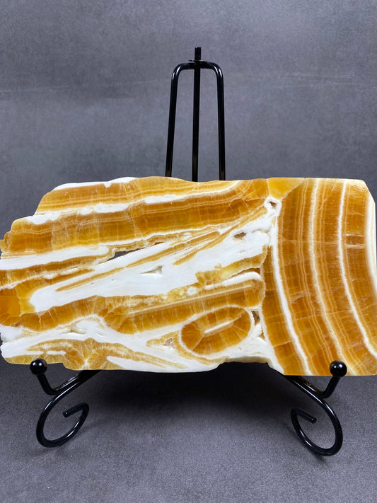 Honey Calcite Slab