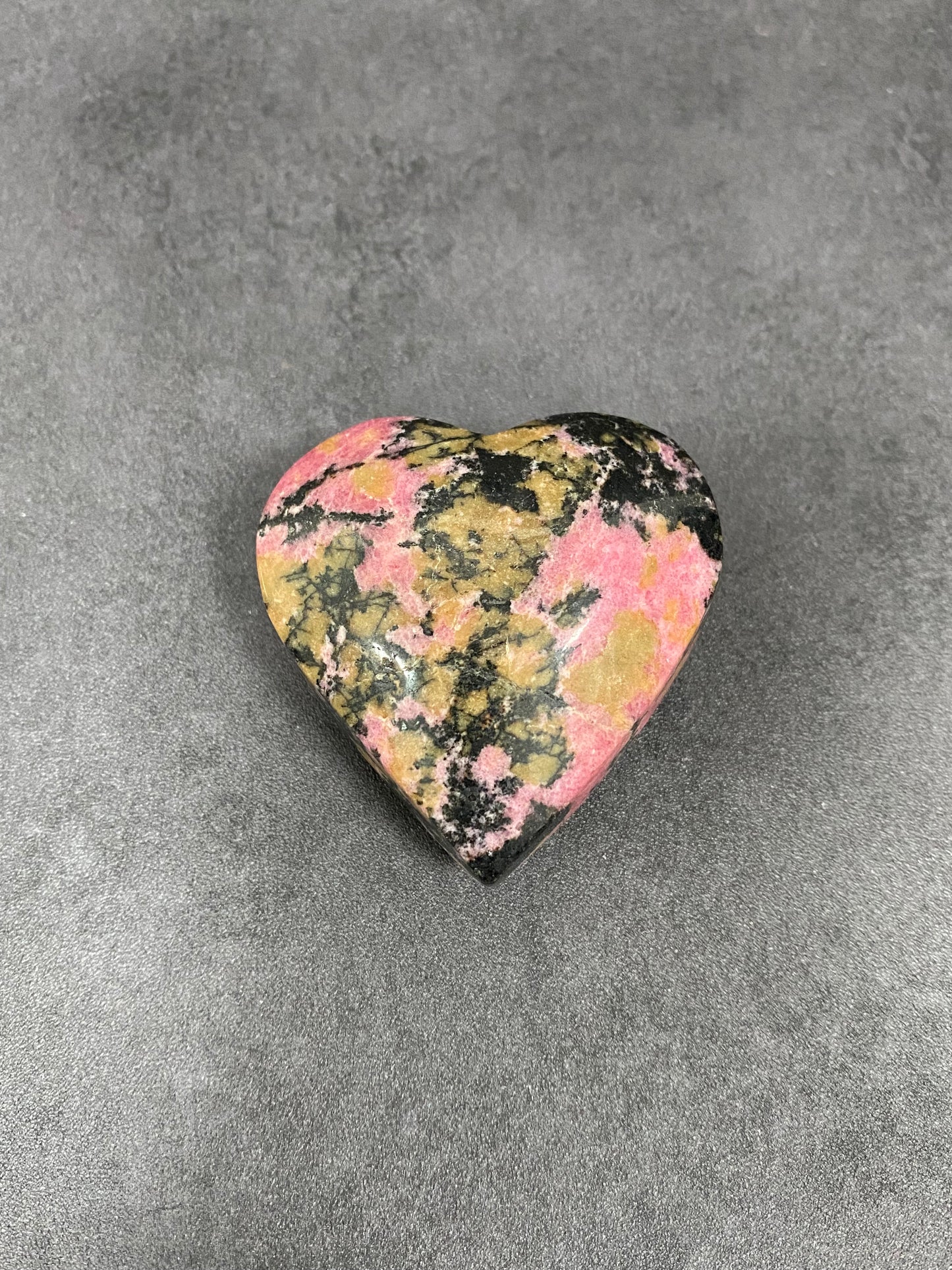 Rhodonite Heart