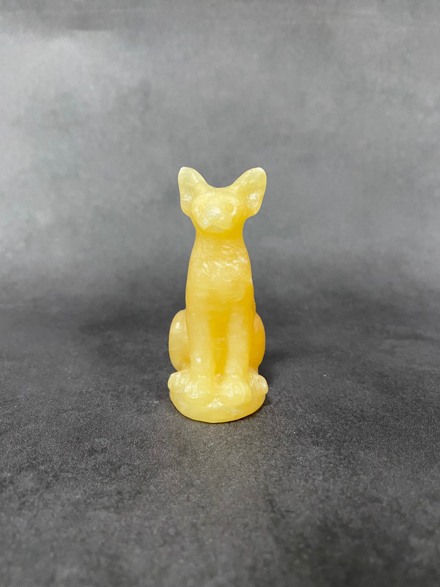 Small Sphynx Cat Carving