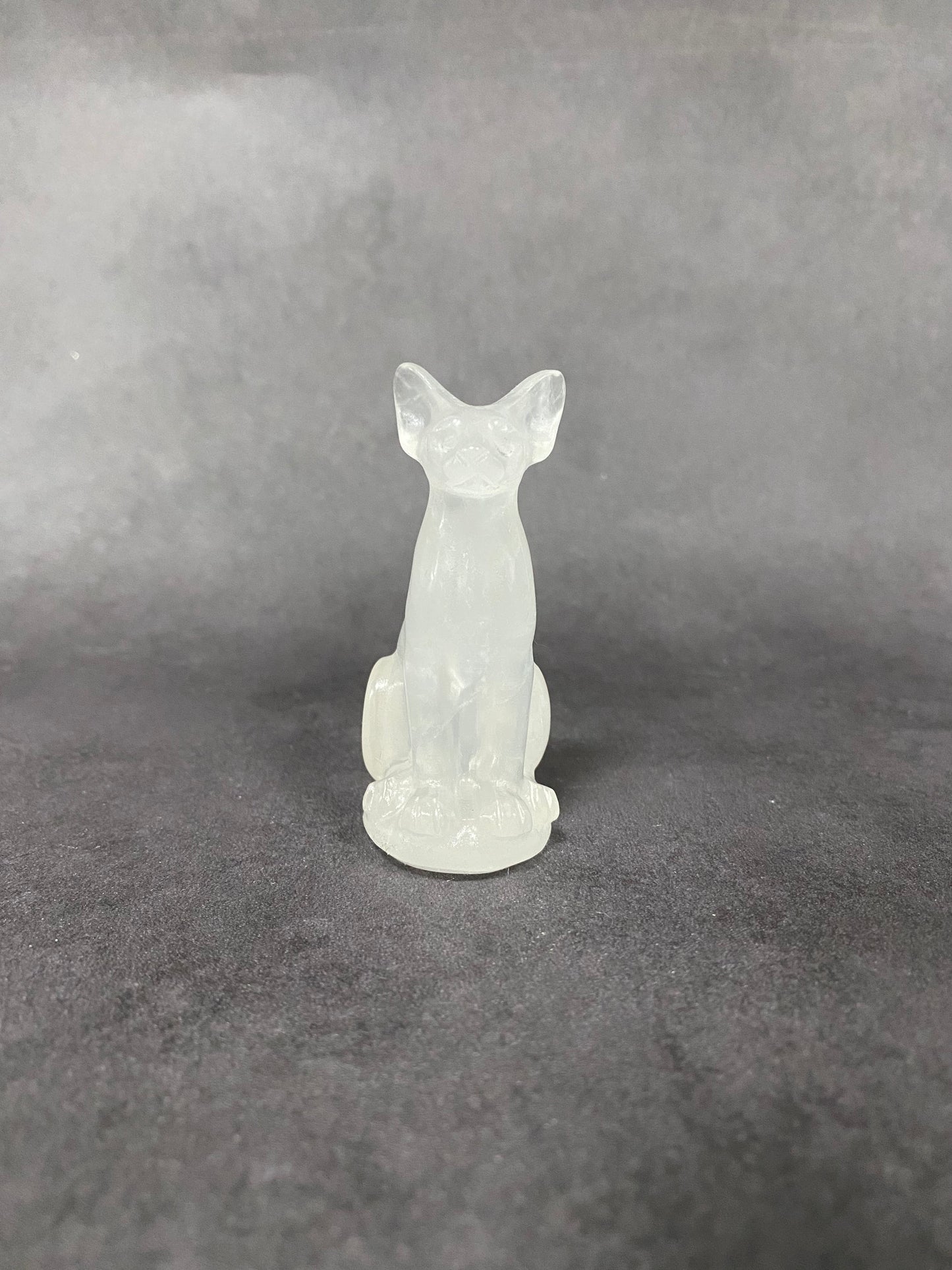 Small Sphynx Cat Carving