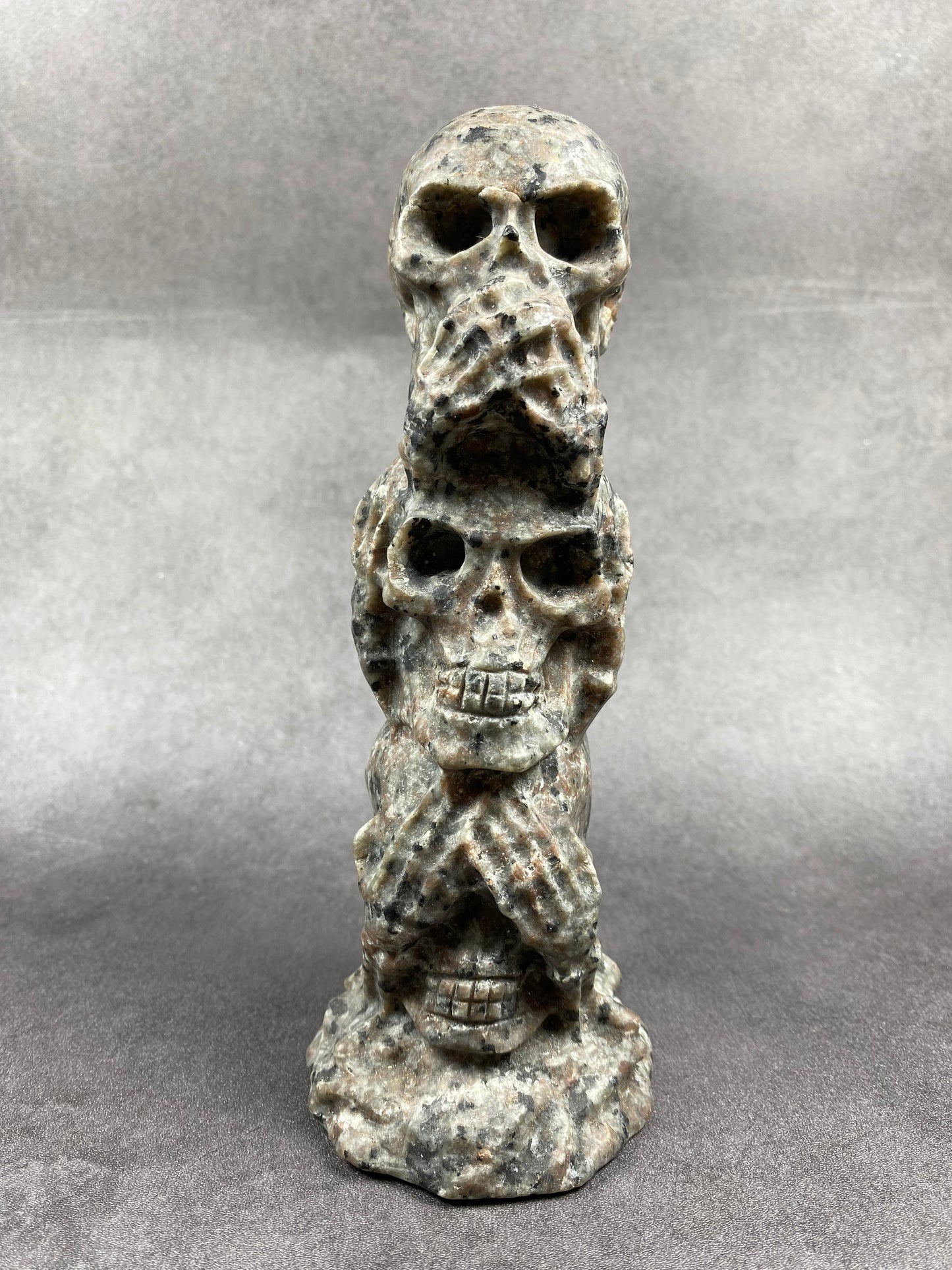 Skull Tower Carving