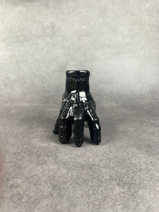 Black Obsidian Hand Carving