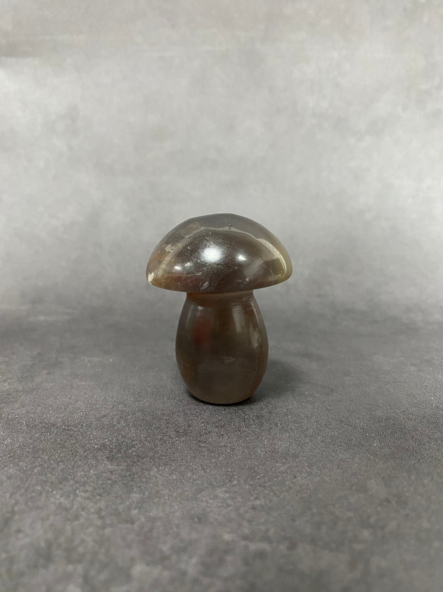 Black Fluorite Mushroom